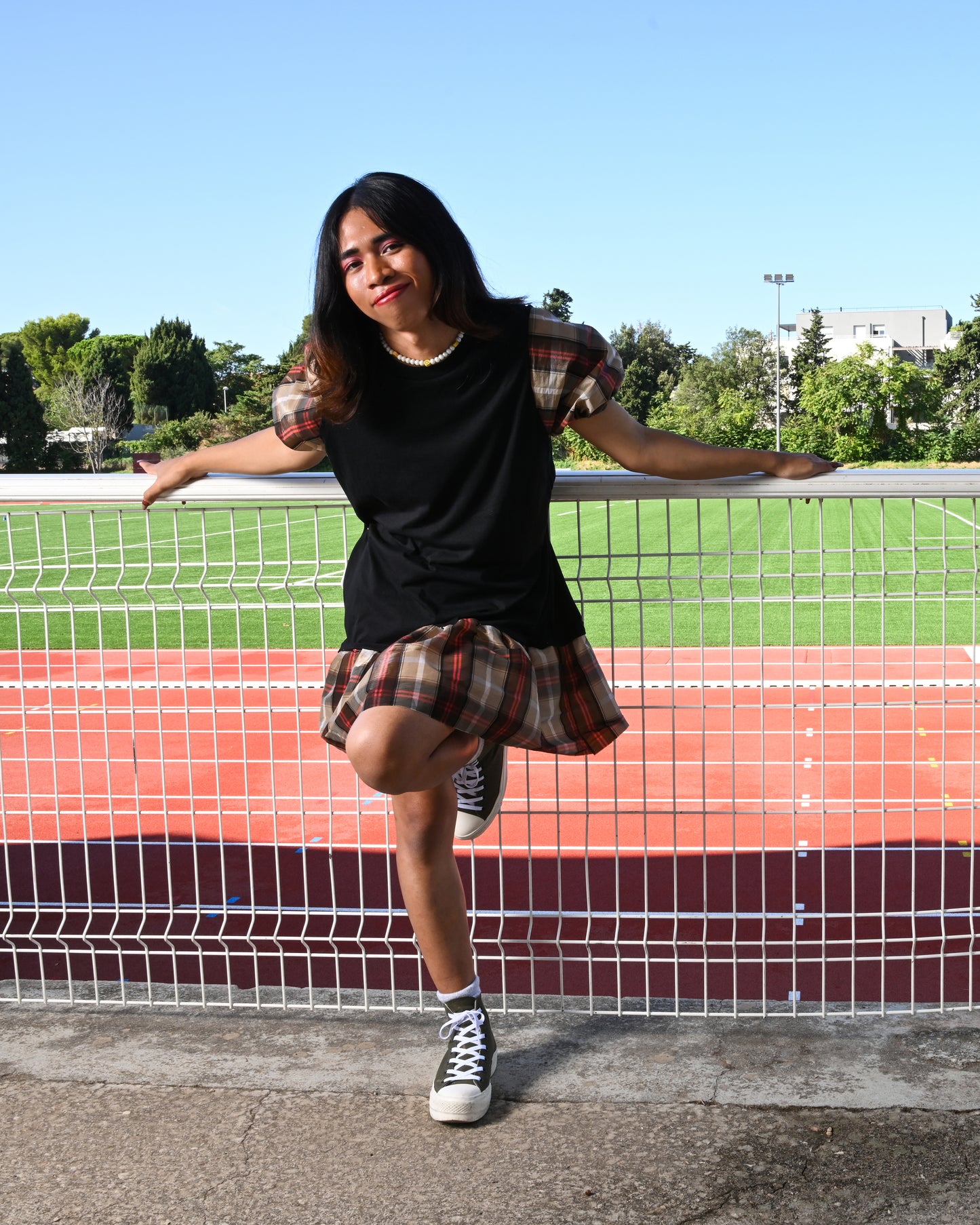 sustainable fashion streetwear t shirt dress