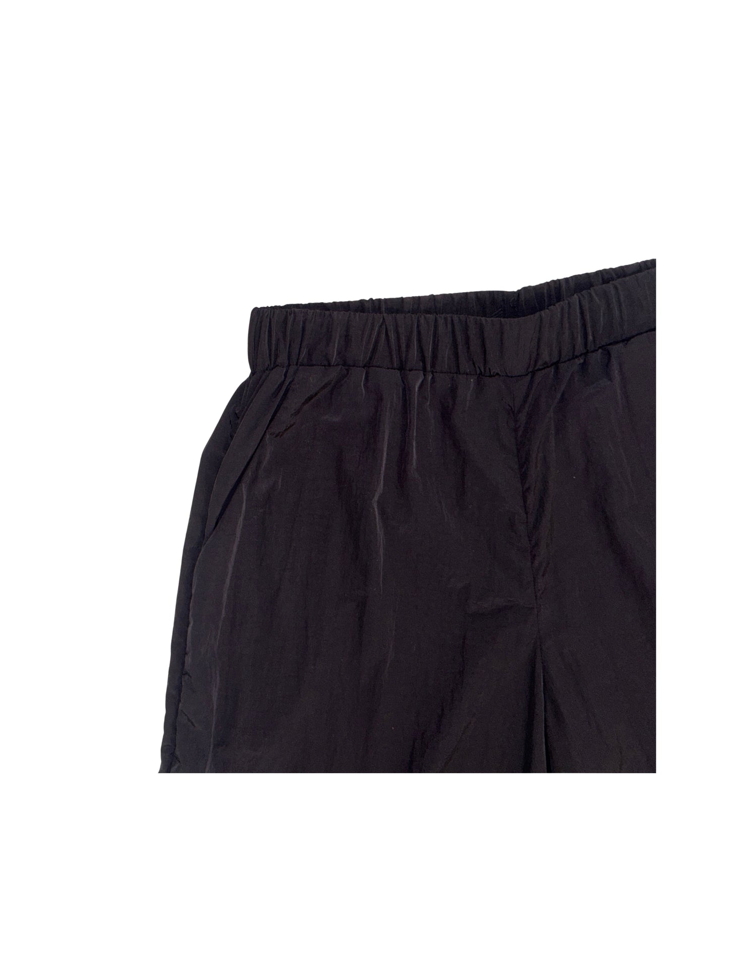 Black Nylon Pants