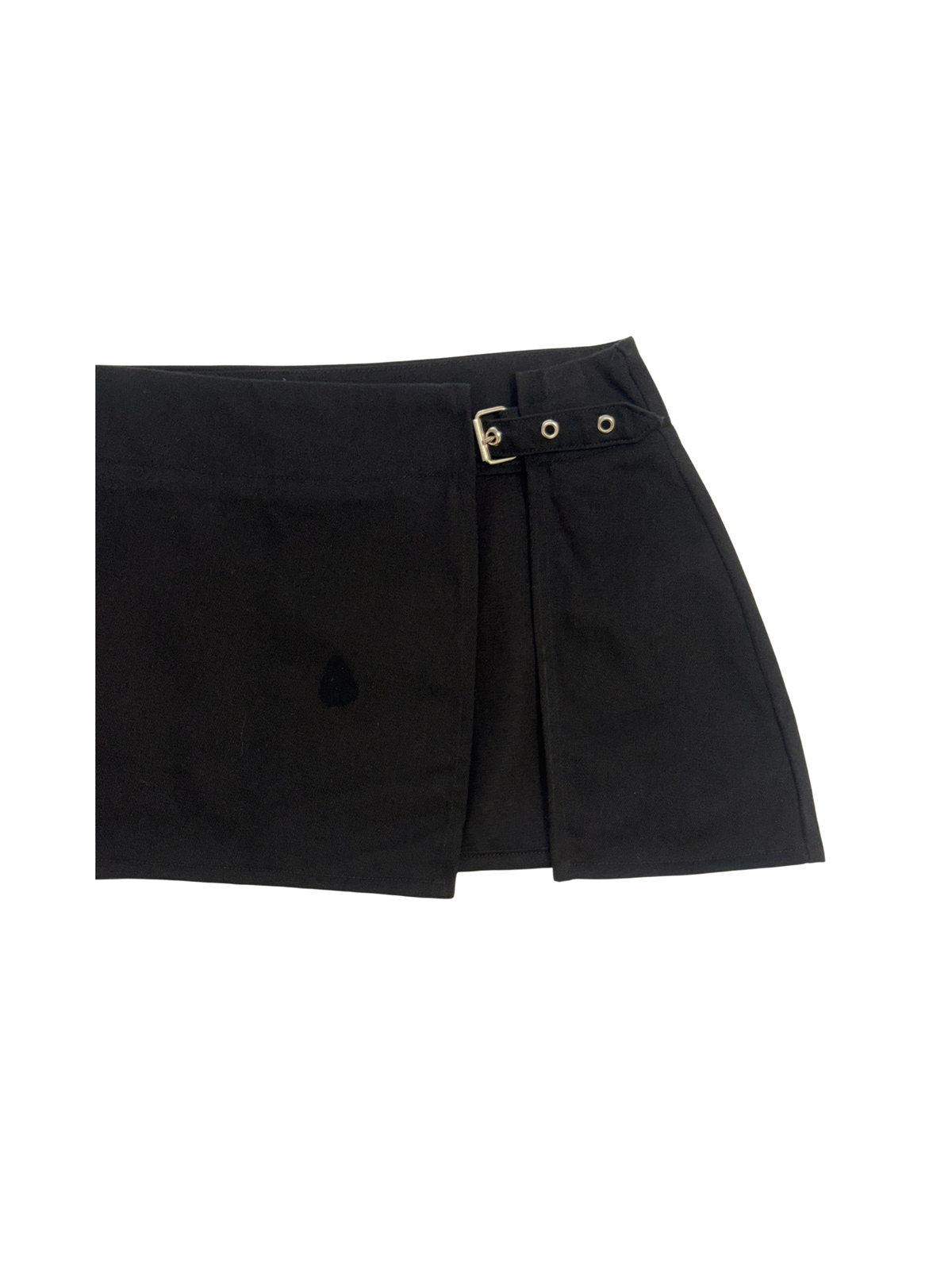 Pantacourt large en Twill Noir