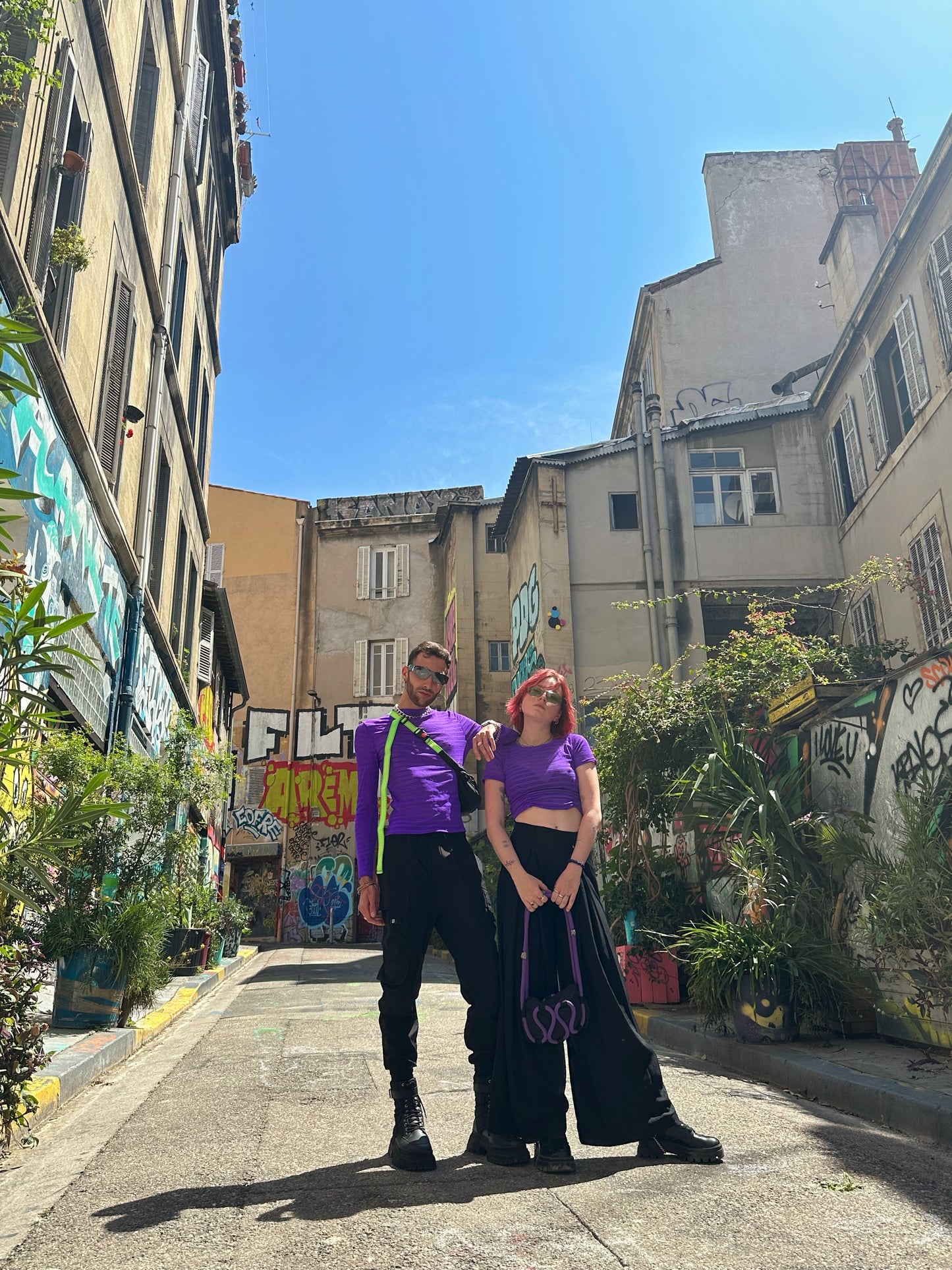 Ultraviolet Long Sleeve Top