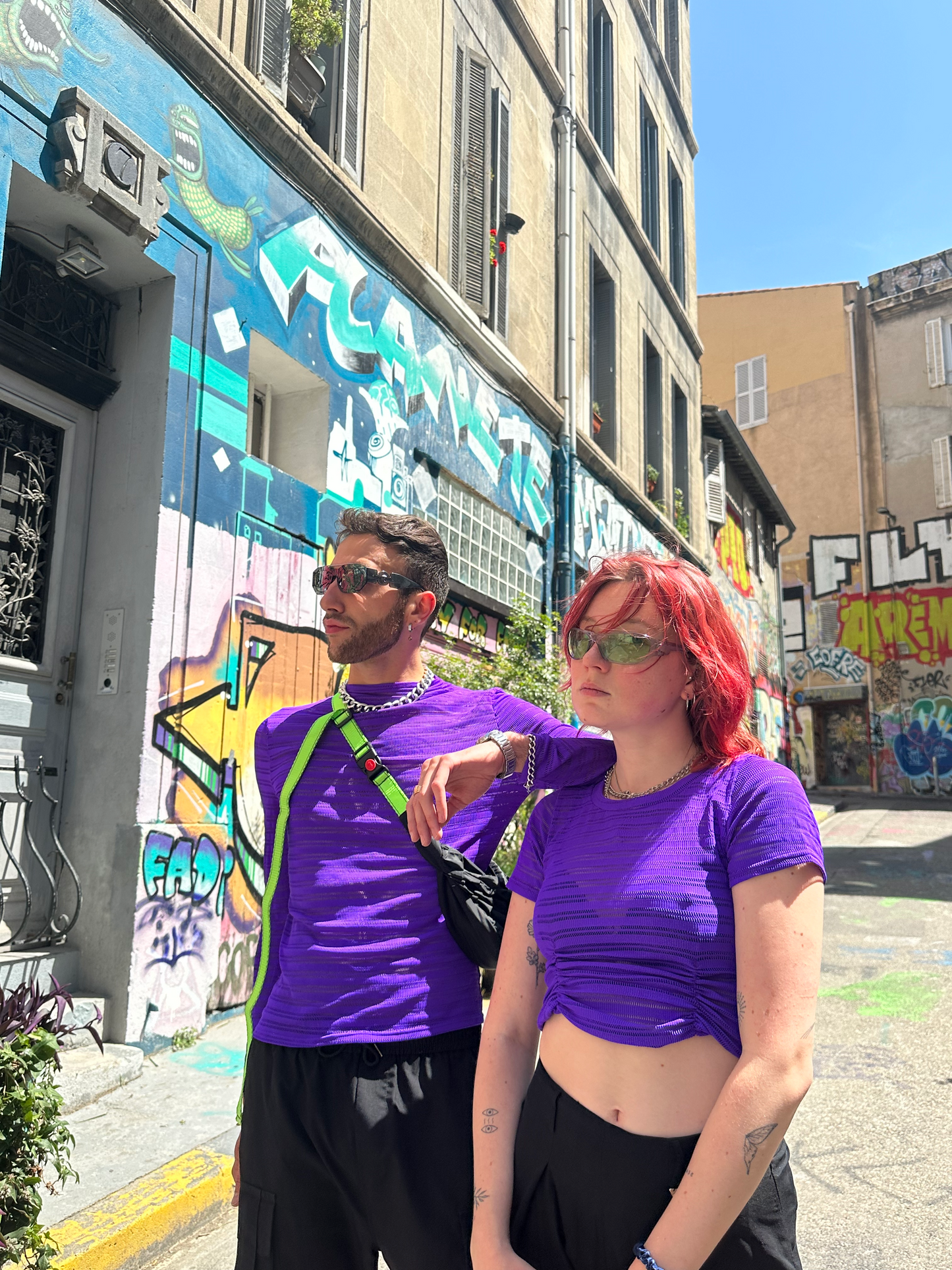 Ultraviolet Crop Top
