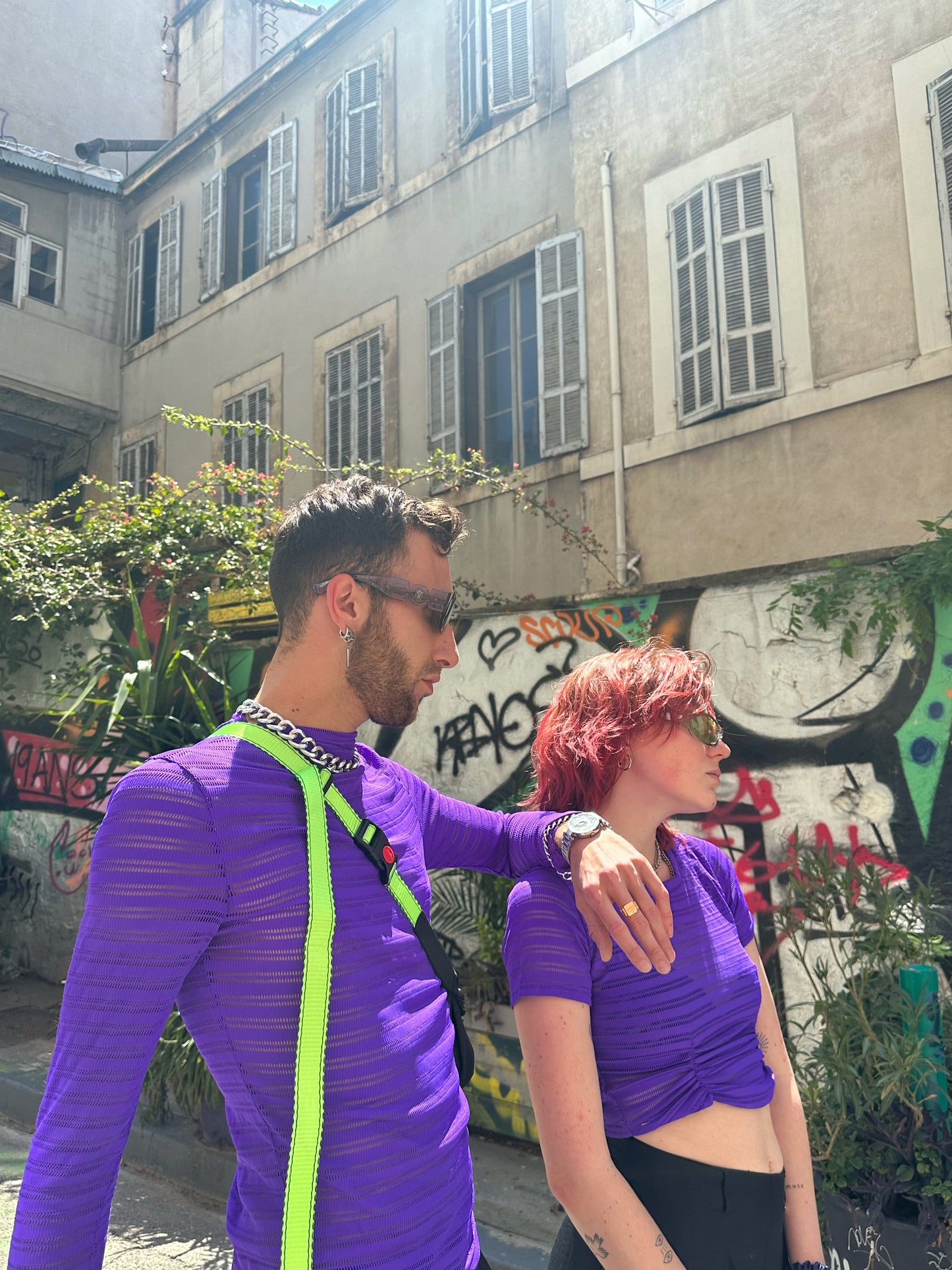 Ultraviolet Long Sleeve Top