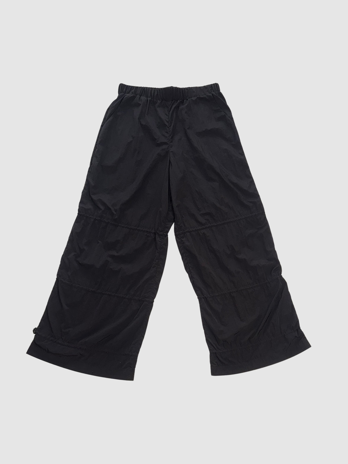 Black Nylon Pants