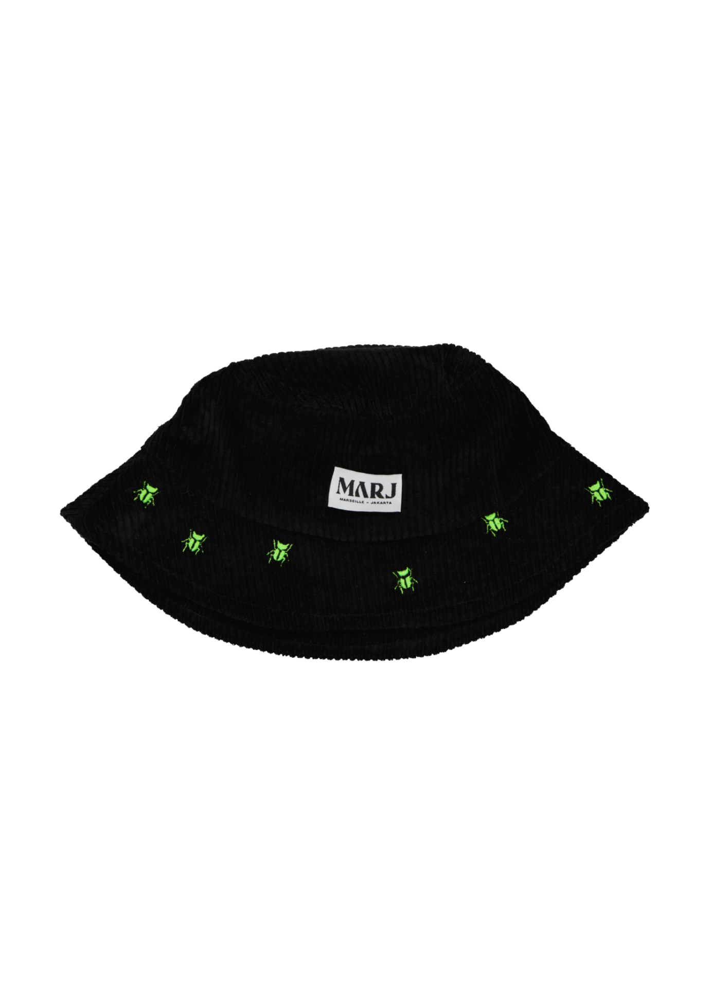 Bob Scarabées en velours côtelé noir