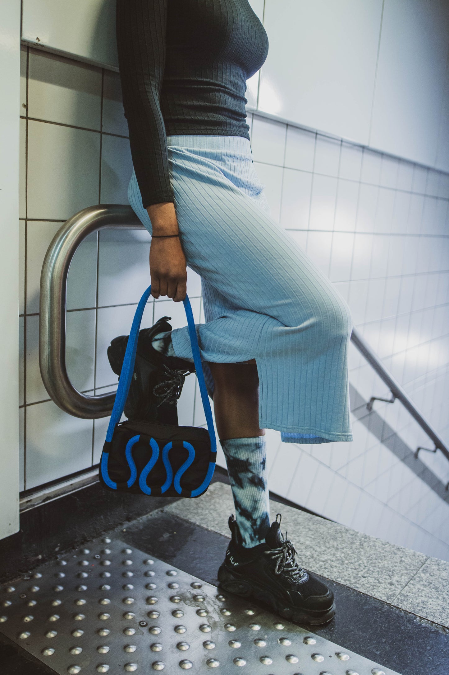 Sac en nylon et cordes d'escalade 