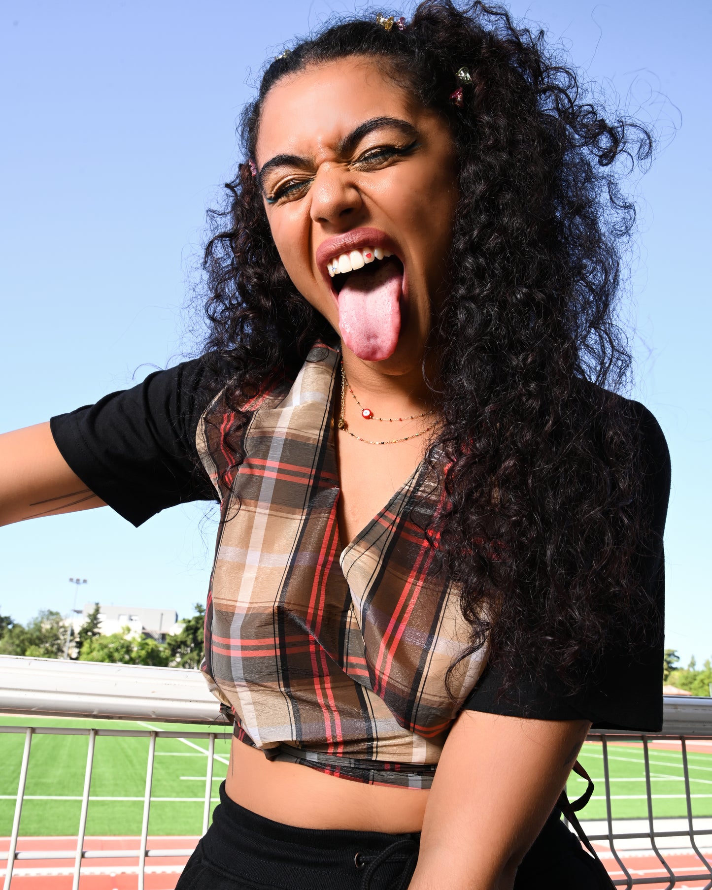 MARJ Marseille Jakarta sustainable streetwearwrap around crop top organic cotton 